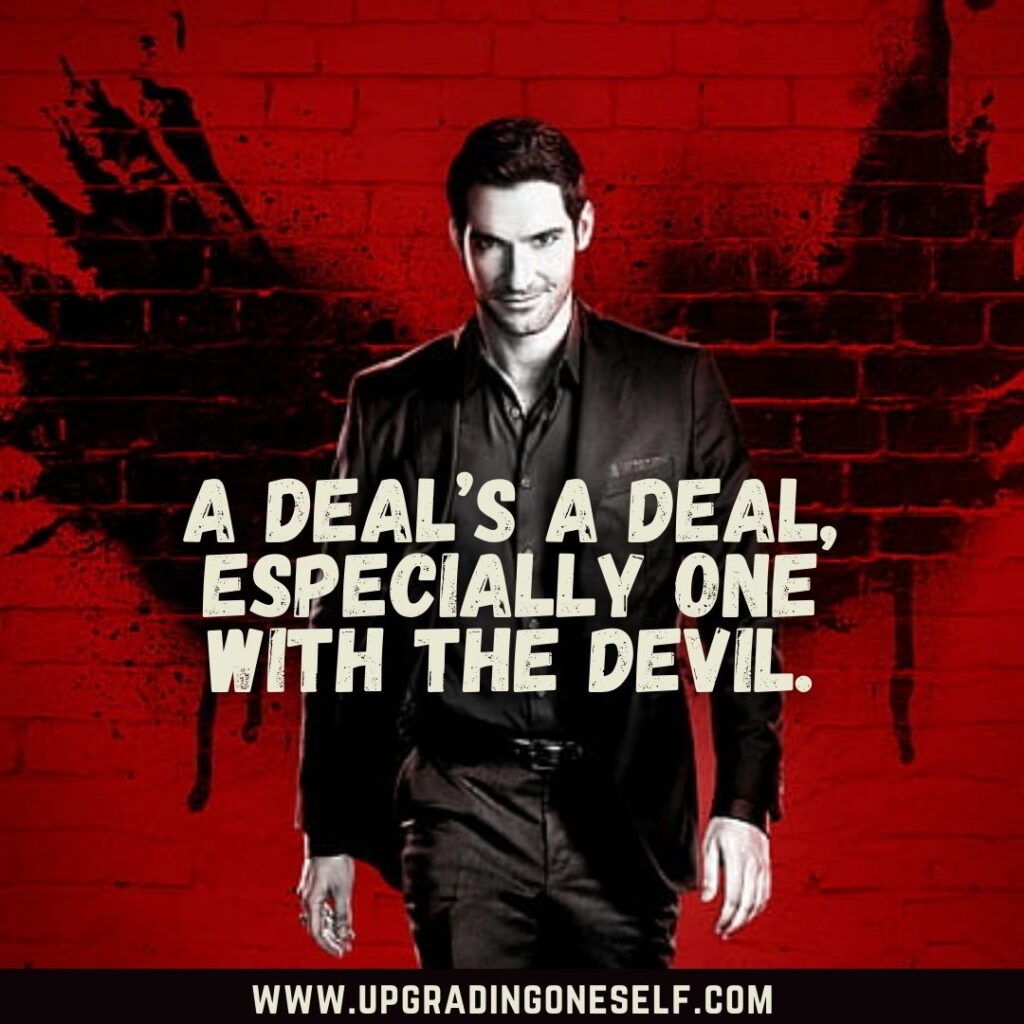 Top 20 Badass Quotes From Lucifer Series For Your Inner Devil