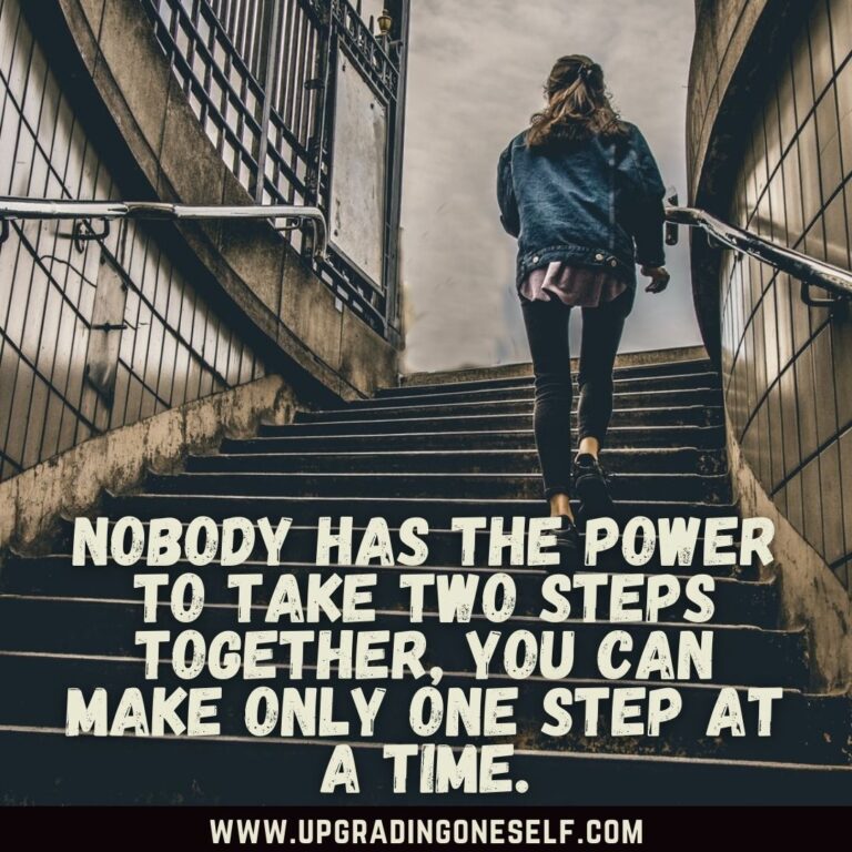 Top 20 Motivation-Booster Quotes About One Step At A Time