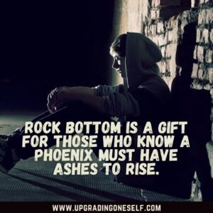Rock Bottom sayings
