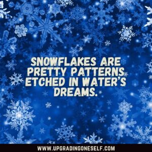 snowflake captions