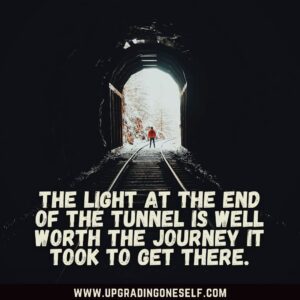 Light at the End of the Tunnel captions