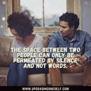 Relationship Silence sayings