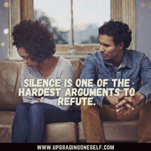Relationship Silence captions