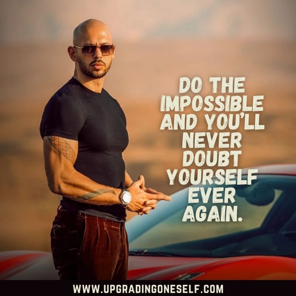 Top 20 Motivation Booster Quotes By Andrew Tate To Amaze You