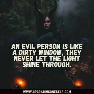 Evil person quotes