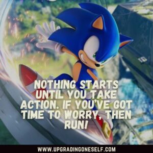 sonic the hedgehog quotes