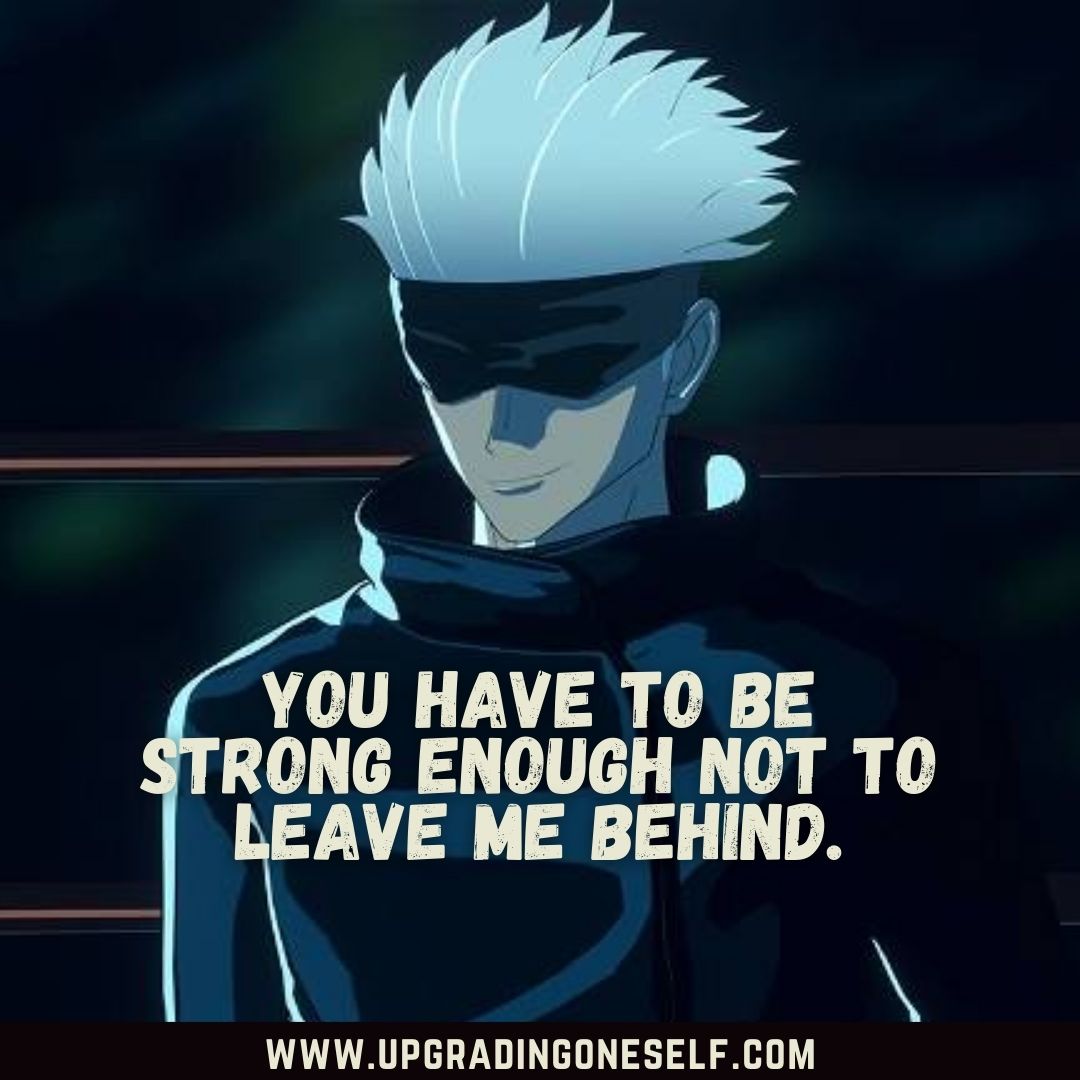 Top 25 Badass Quotes From Satoru Gojo That Are Epic Upgrading Oneself